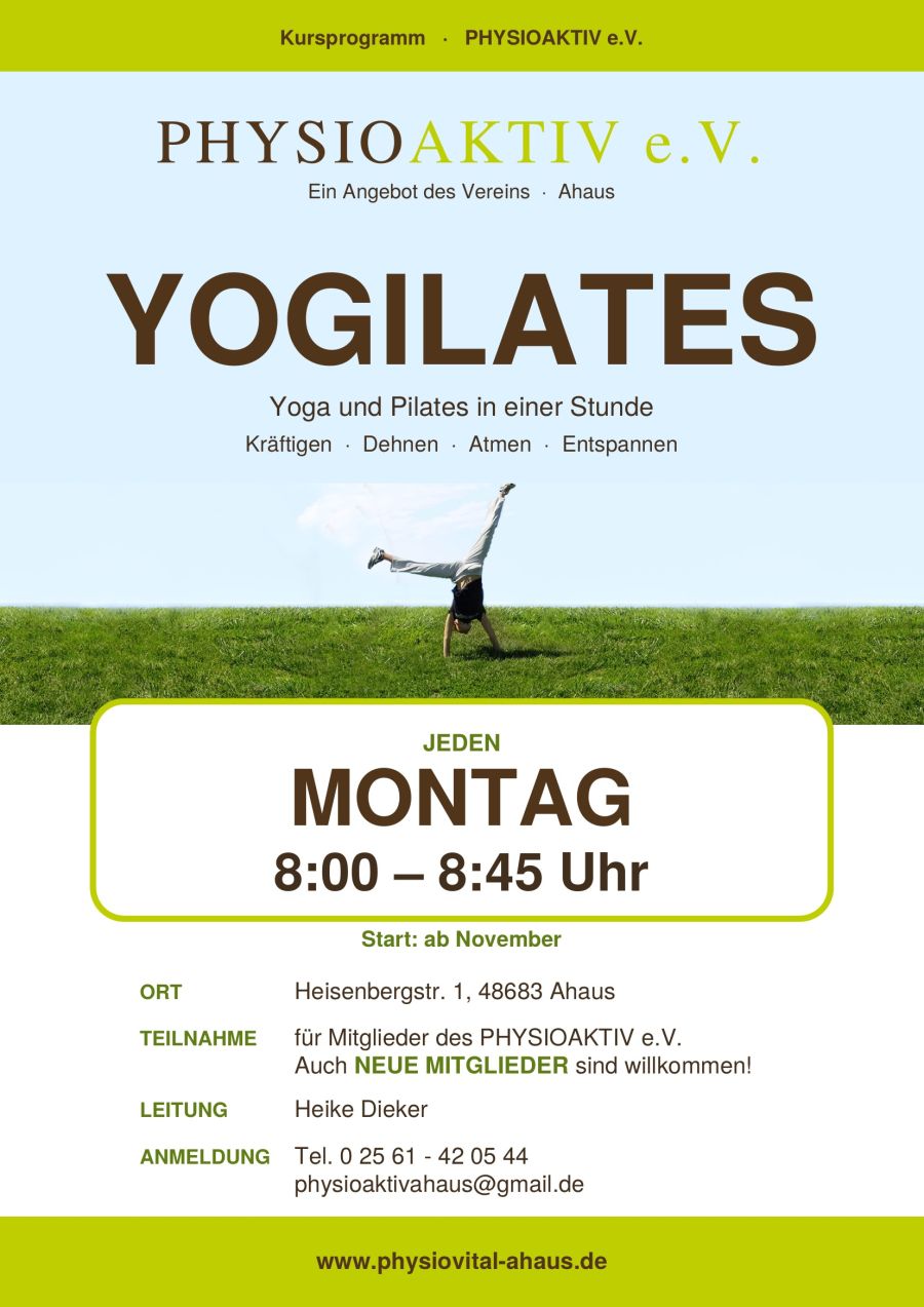 Flyer Yogilates